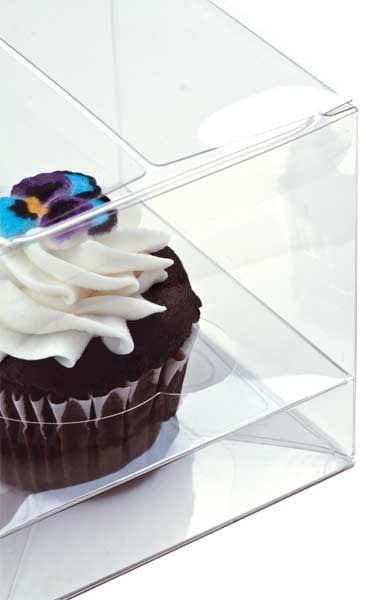 Cupcake Boxes for Doubles 17.8 x 10.2 x 10.2cm (100 Pieces) [CBS174]