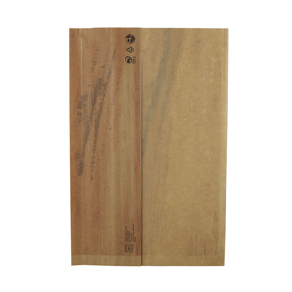 Burrito bag 19.5x30 cm, Kraft look (500 pieces) [GB-DFC00506]
