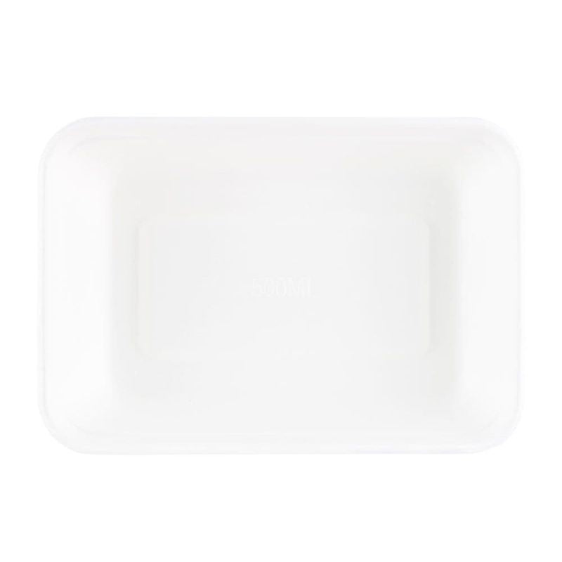 Bowl Sugarcane 17x12x5 cm, 500 ml (1000 pieces) [GB-DFC01217]