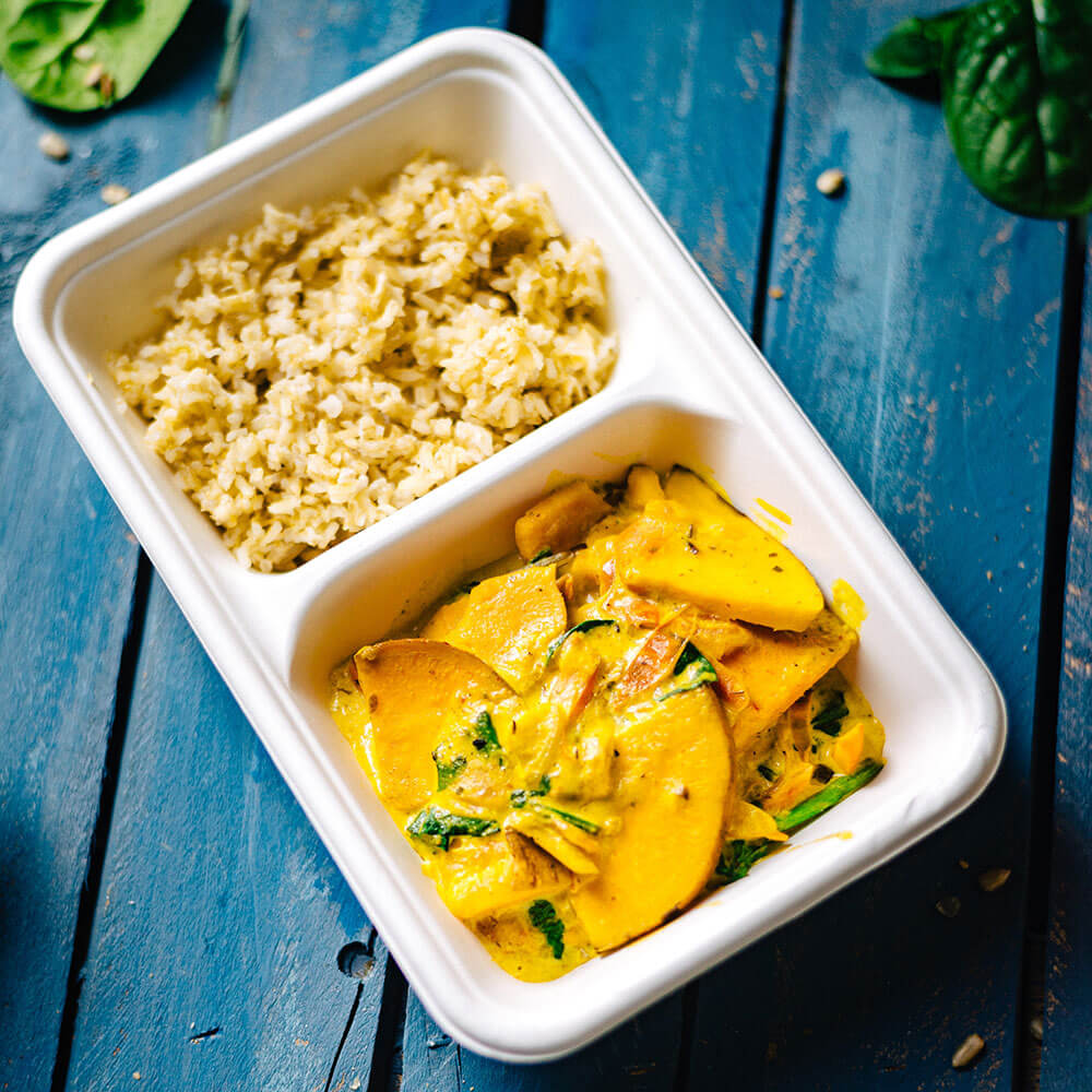 Menu bowl Sugar cane 1000 ml, 23x14.5x5 cm (500 pieces) [GB-DFC01296]