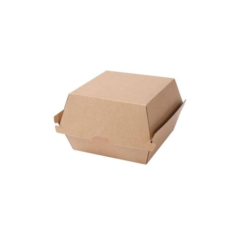 Take-away Box Brown, 16.8x15.4x9.8 cm, square (200 pieces) [GB-DFC04286]