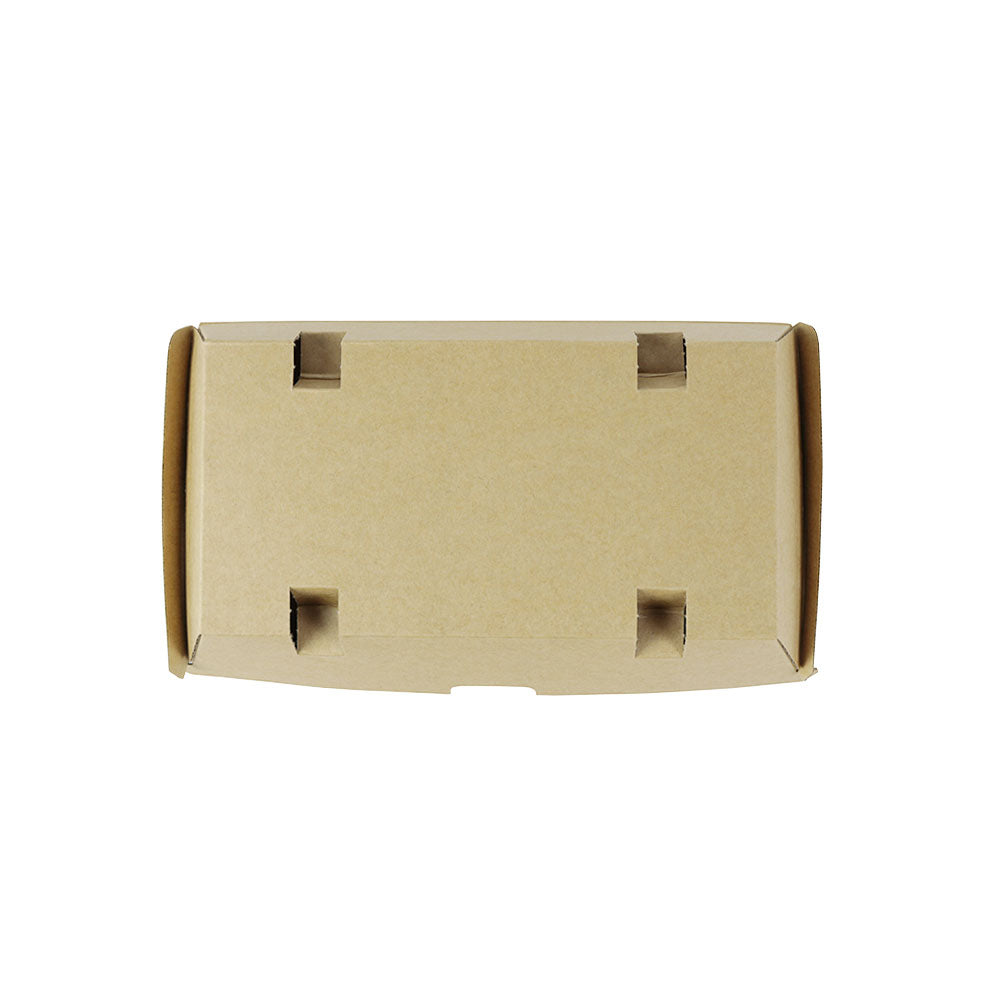 Take-away Boxes Cardboard 21.4x11.4x8.5 cm Brown (200 pieces) [GB-DFC04305]