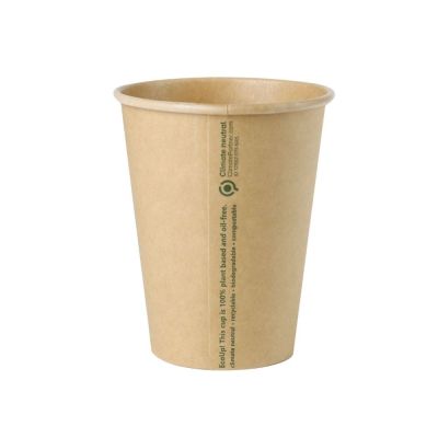Cup Cardboard 300 ml Ø 90 mm Unbleached (1000 pieces) [GB-DHD04514]
