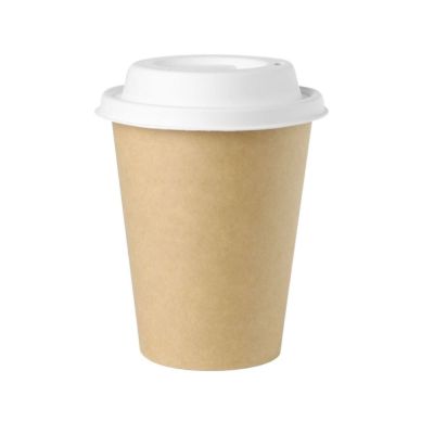Cup Cardboard 300 ml Ø 90 mm Unbleached (1000 pieces) [GB-DHD04514]
