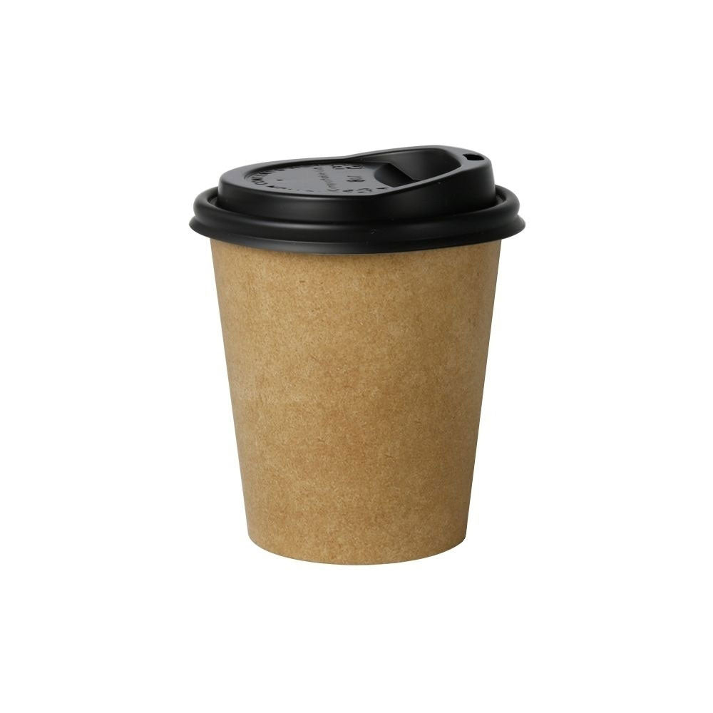Cup Cardboard 200 ml Ø 80 mm Brown (1000 pieces) [GB-DHD04526]