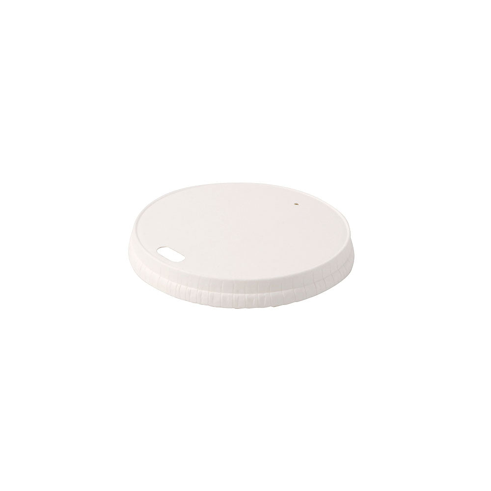 Lid Paper Ø 80 mm White Drinking hole (1000 pieces)