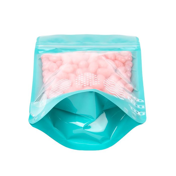 Stand Up Pouches Teal easter 13x7,9x20,6cm (25 Pieces) [ZBGW3TE]