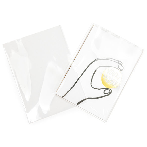 ECO-friendly Bags 9.7x13.2cm Premium and Sealable (100 pieces) [GC3X5NF]
