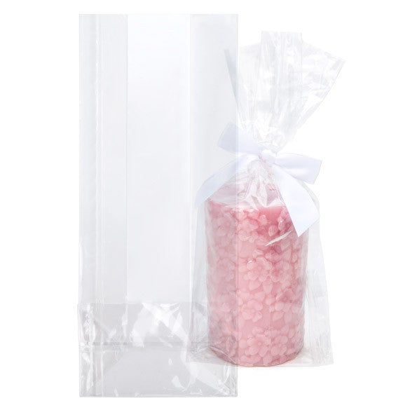 Block Bottom Bags ECO-friendly 12.7x7.6x30.5cm Premium with side gusset (100 pieces) [CFBG1]