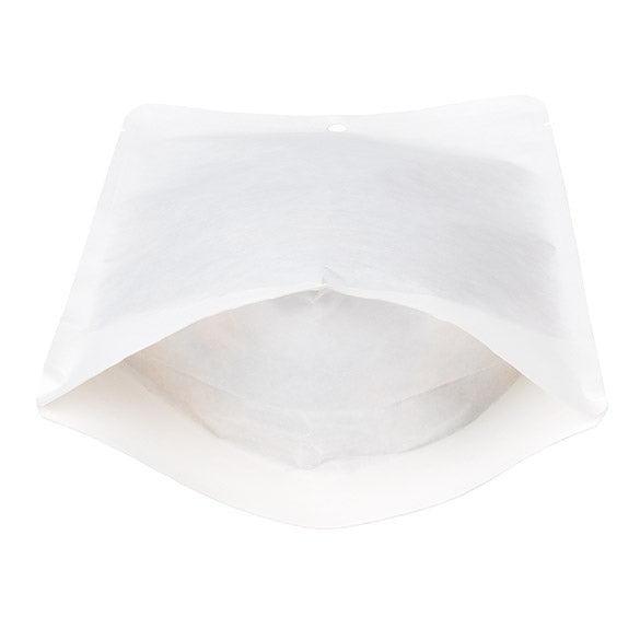 Stand Up Pouch Kraft White Eco-fiendly 14,9x8,9x23,2 cm (100 pieces) [SUPEK7W]