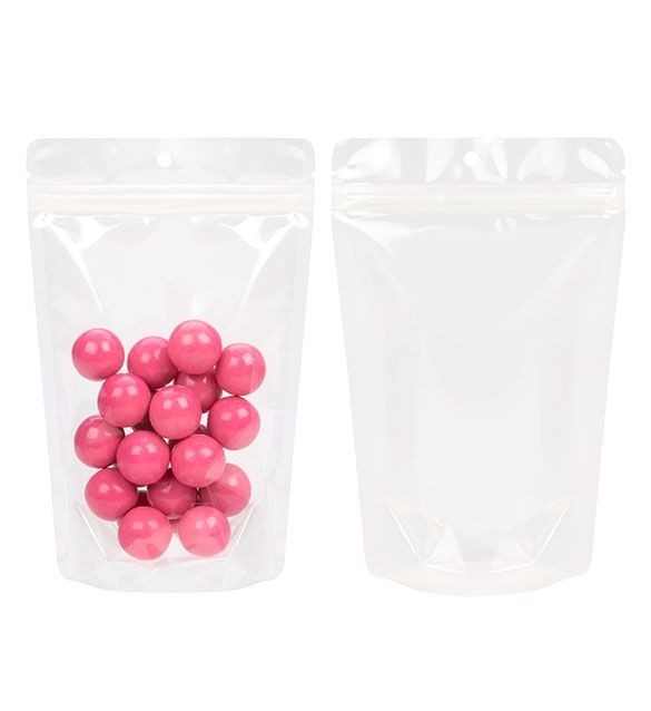 Stand Up Pouches Compostable Transparent 13x7.9x20.6cm | 113 grams (100 pieces) [ZBGE3]