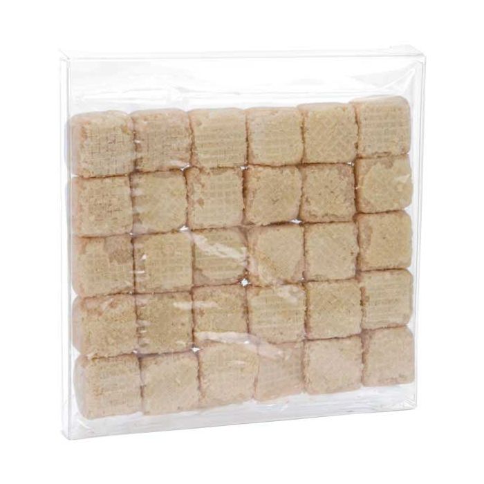 Plastic Gift Boxes 13.7x1.6x14.5cm Crystal Clear (25 pieces) [FB12]