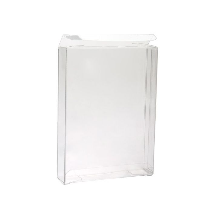 Plastic Gift Boxes 9.5x2.1x13.2cm Crystal Clear (25 pieces) [FB129]