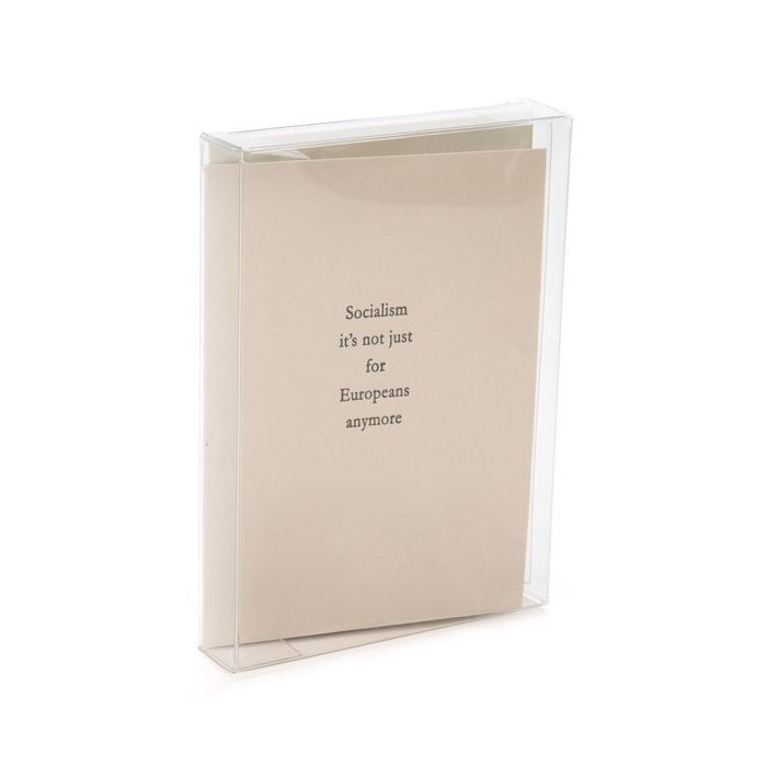 Plastic Gift Boxes 9.5x2.1x13.2cm Crystal Clear (25 pieces) [FB129]