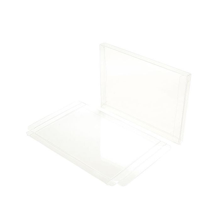 Plastic Gift Boxes 13.7x2.5x18.7cm Crystal Clear (25 pieces) [FB15]