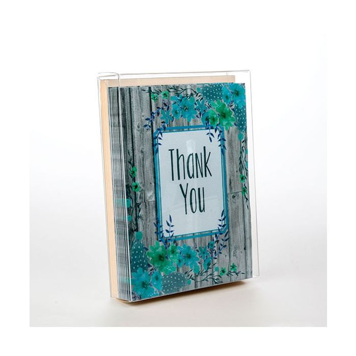 Plastic Gift Boxes 11.4x2.5x14.9cm Crystal Clear (25 pieces) [FB17]