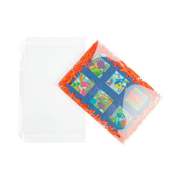 Plastic Gift Boxes 18.7x1.6x26.8cm Crystal Clear (25 pieces) [FB183]