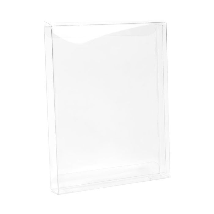 Plastic Gift Boxes 11.4x2.1x14.9cm Crystal Clear (25 pieces) [FB27]