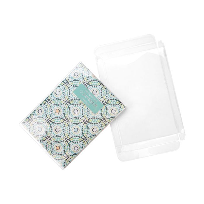 Plastic Gift Boxes 11.1x1.3x15.4cm Crystal Clear (25 pieces) [FB287]