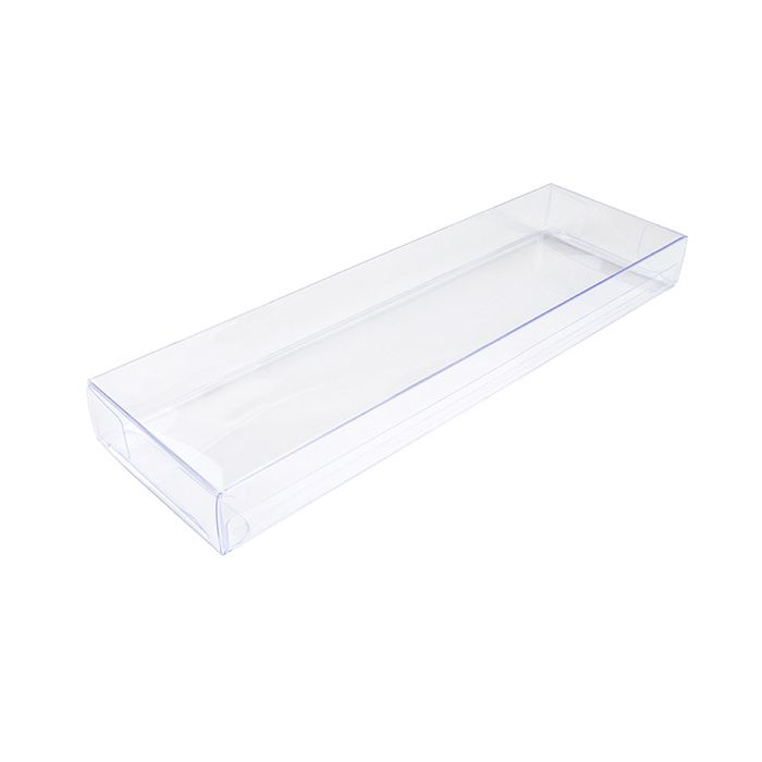 Plastic Gift Boxes 7,6x2,5x25,4 cm Crystal Clear (25 pieces) [FB301]