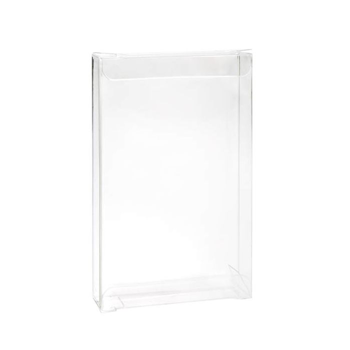 Plastic Gift Boxes 9.2x1.6x14.3cm Crystal Clear (25 pieces) [FB33]