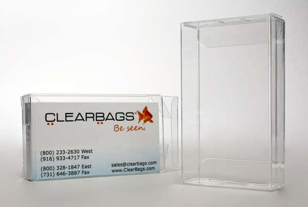 Plastic Gift Boxes 5.4x1.7x9.2cm Crystal Clear (25 pieces) [FB36]
