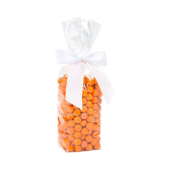 Block Bottom Bags Super Clear 5.1x5.1x21cm with paper insert (100 pieces) [FGPB11]