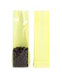 Block Bottom Bags Neon Yellow w/ Paper Insert 7x5,1x25,4 cm (100 pieces) [FGPB17NY]
