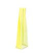 Block Bottom Bags Neon Yellow w/ Paper Insert 7x5,1x25,4 cm (100 pieces) [FGPB17NY]