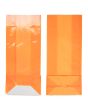 Block Bottom Bags Neon Orange w/ Paper Insert 12,7x7,6x30,5 cm (100 pieces) [FGPB1NO]