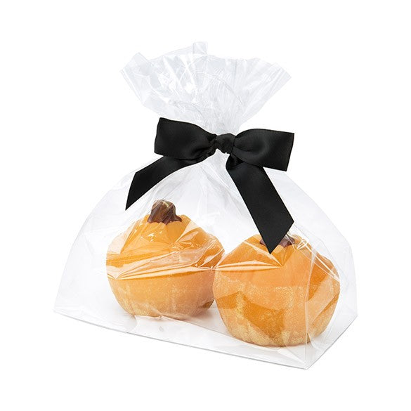 Block Bottom Bags Super Clear 17.8x10.2x22.9cm with paper insert (100 pieces) [FGPB8]