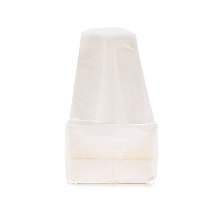 Block Bottom Bags Home Compostable w/ Paper Insert 6,4x5,1x24,8 cm (100 pieces) [FGPBE12]