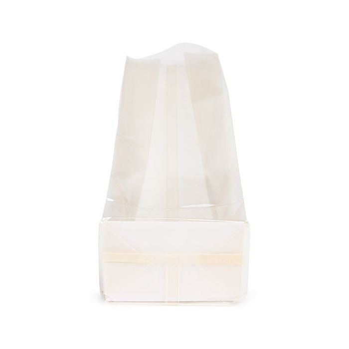 Block Bottom Bags Home Compostable w/ Paper Insert 7x5,1x25,4 cm (100 pieces) [FGPBE17]