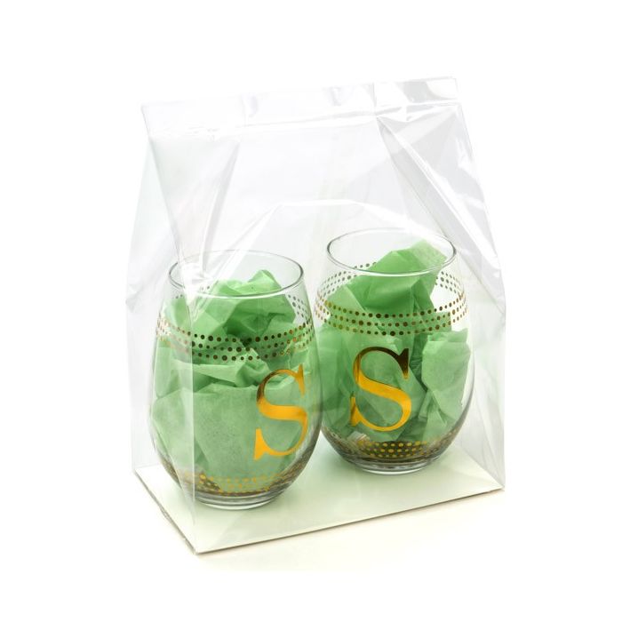 Block Bottom Bags Clear 17.8x10.2x22.9cm with paper insert (100 pieces) [FGPBH8]