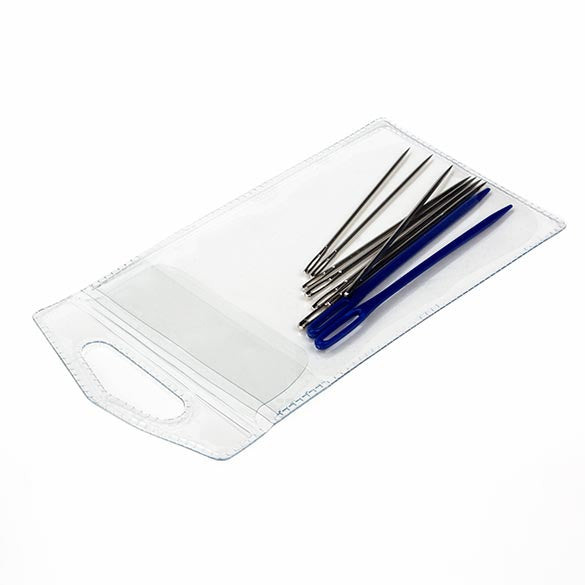 Vinyl Sleeve 6.4x10.5cm with Euroslot and flap (100 pieces) [FHV1]