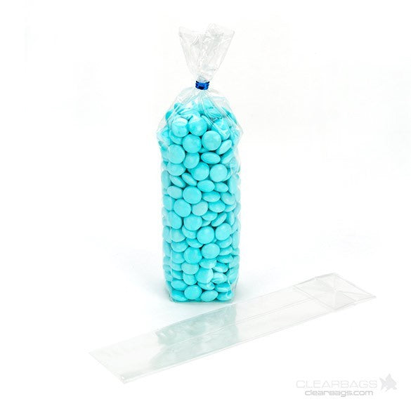 Block Bottom Bags Super Clear 4.4x4.4x21.6cm (100 pieces) [FGCC10]