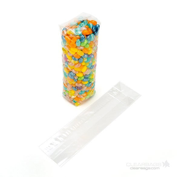 Block Bottom Bags Super Clear 6.7x4.8x26cm (100 pieces) [FGCC13]