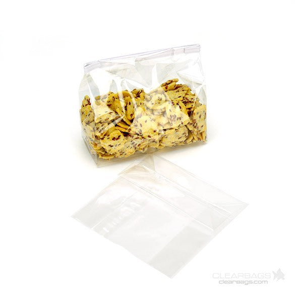 Block Bottom Bags Super Clear 12.7x5.7x12.7cm (100 pieces) [FGCC18]