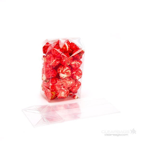 Block Bottom Bags Super Clear 5.1x3.8x12.7cm (100 pieces) [FGCC3]