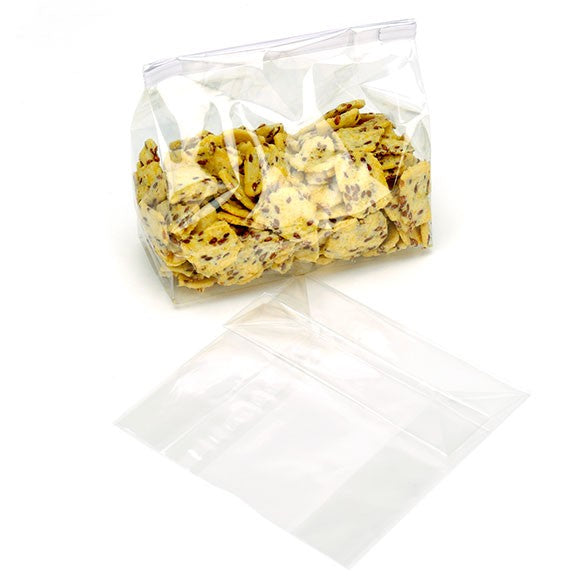Block Bottom Bags Super Clear 12.7x5.7x12.7cm (100 pieces) [FGCC18]