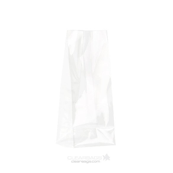 Block Bottom Bags Super Clear 5.1x3.8x12.7cm (100 pieces) [FGCC3]