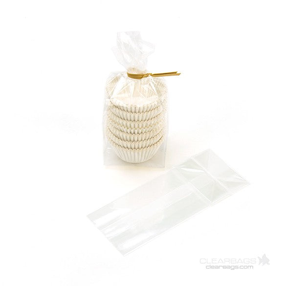 Block Bottom Bags Super Clear 5.1x3.8x12.7cm (100 pieces) [FGCC3]
