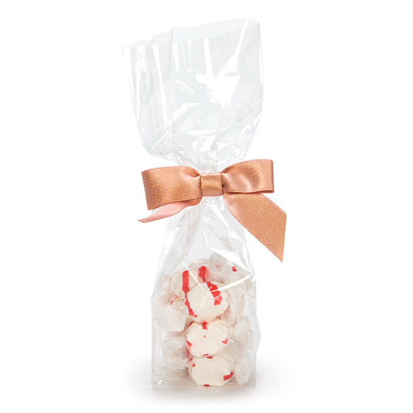 Block Bottom Bags Clear 6.7x4.8x26cm (100 pieces) [FG13]