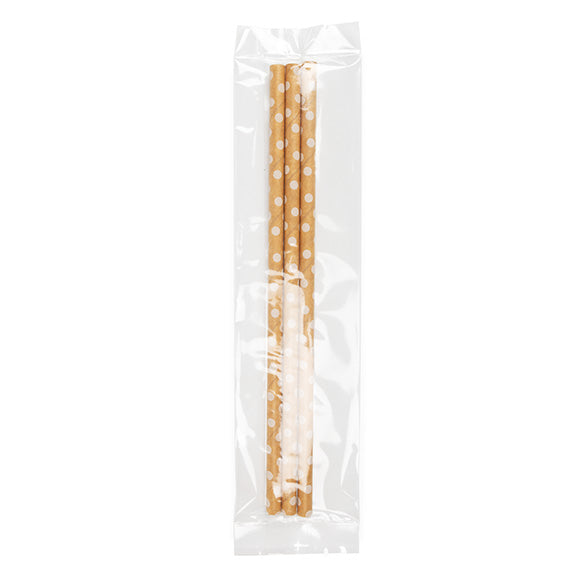 Plastic Bags "Heat Seal" 5.1x20.3cm laminated (100 pieces) [SLB28]