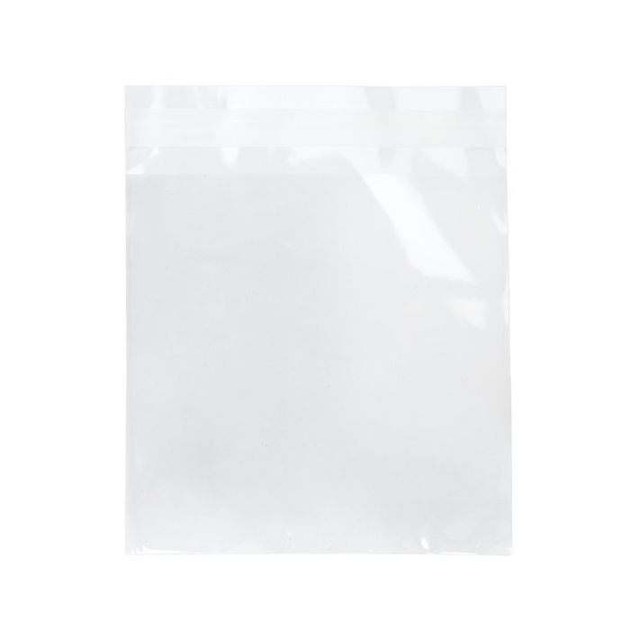 Plastic bags 14x14cm Transparent Peel and Seal (100 Pieces) [B5H5H]