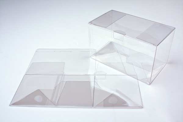 Plastic Gift Boxes 17.8x10.2x10.2cm Autolock Bottom (25 pieces) [FPLB174]