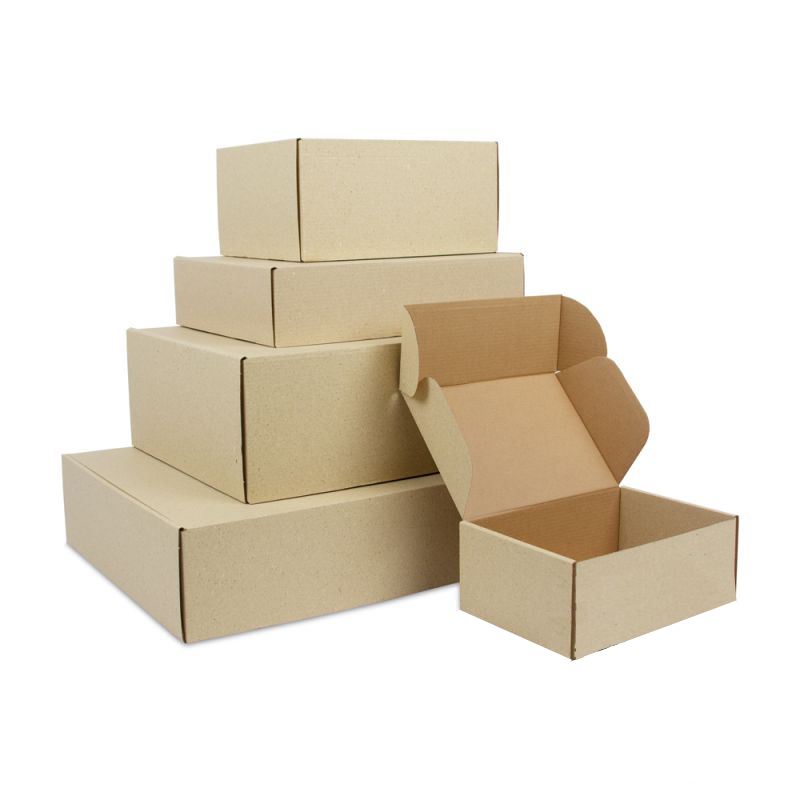 Shipping Boxes Grass Cardboard 22,5x15x9cm (50 pcs) [FP-VPD254]