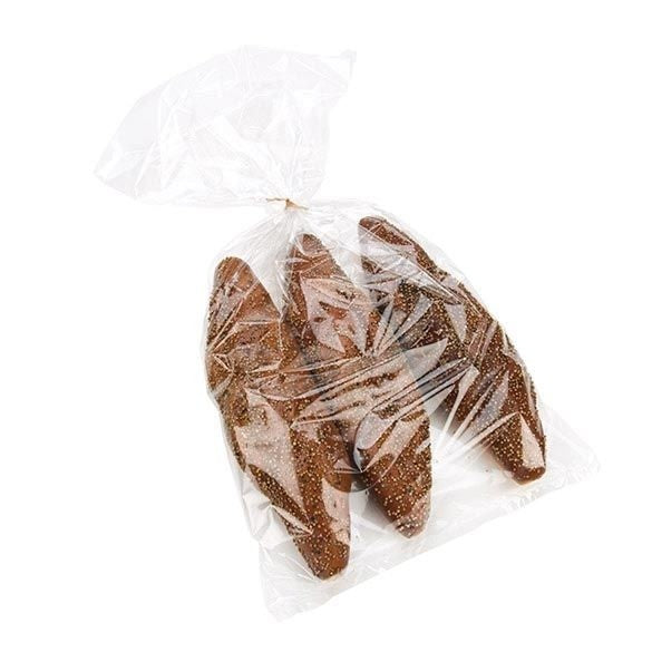 Plastic Bags 25.4x50.8cm Clear Polypropylene