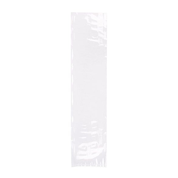 Plastic Bags 10.2x40.6cm Clear Polypropylene (100 pieces) [FP1416]
