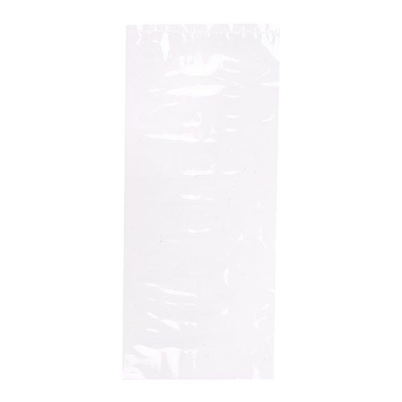 Plastic Bags 12.7x30.5cm Clear Polypropylene (100 pieces) [FP1512]
